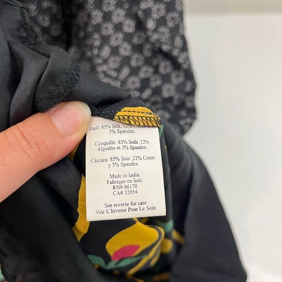 Anthropologie Nanda Silk Maxi Dress by Anupamaa XS - Picture 10 of 16